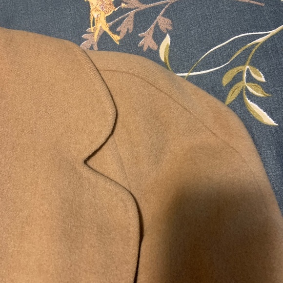 Vintage camel hair wrap coat - Picture 14 of 14
